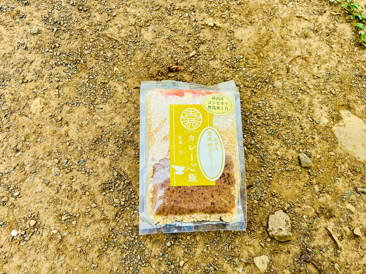 かたぎり 嘉右衛門 カレーご飯(玄米・豆)
