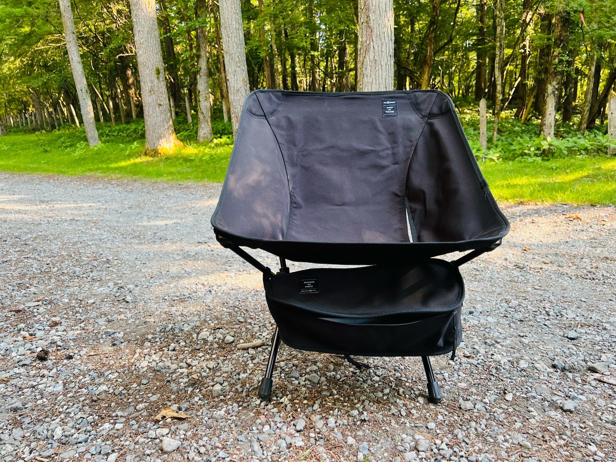 5050Workshop  Compact Folding Chair Black