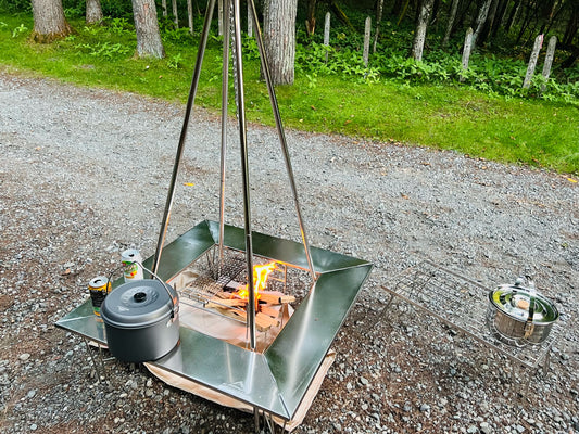 Camping moon 囲炉裏テーブルT-500